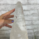 Super Quality Clear Quartz Point on a Rotating Stand, 28.9 lbs & 25.4" Tall #3120CQ-006 - Brazil GemsBrazil GemsSuper Quality Clear Quartz Point on a Rotating Stand, 28.9 lbs & 25.4" Tall #3120CQ-006Crystal Points3120CQ-006