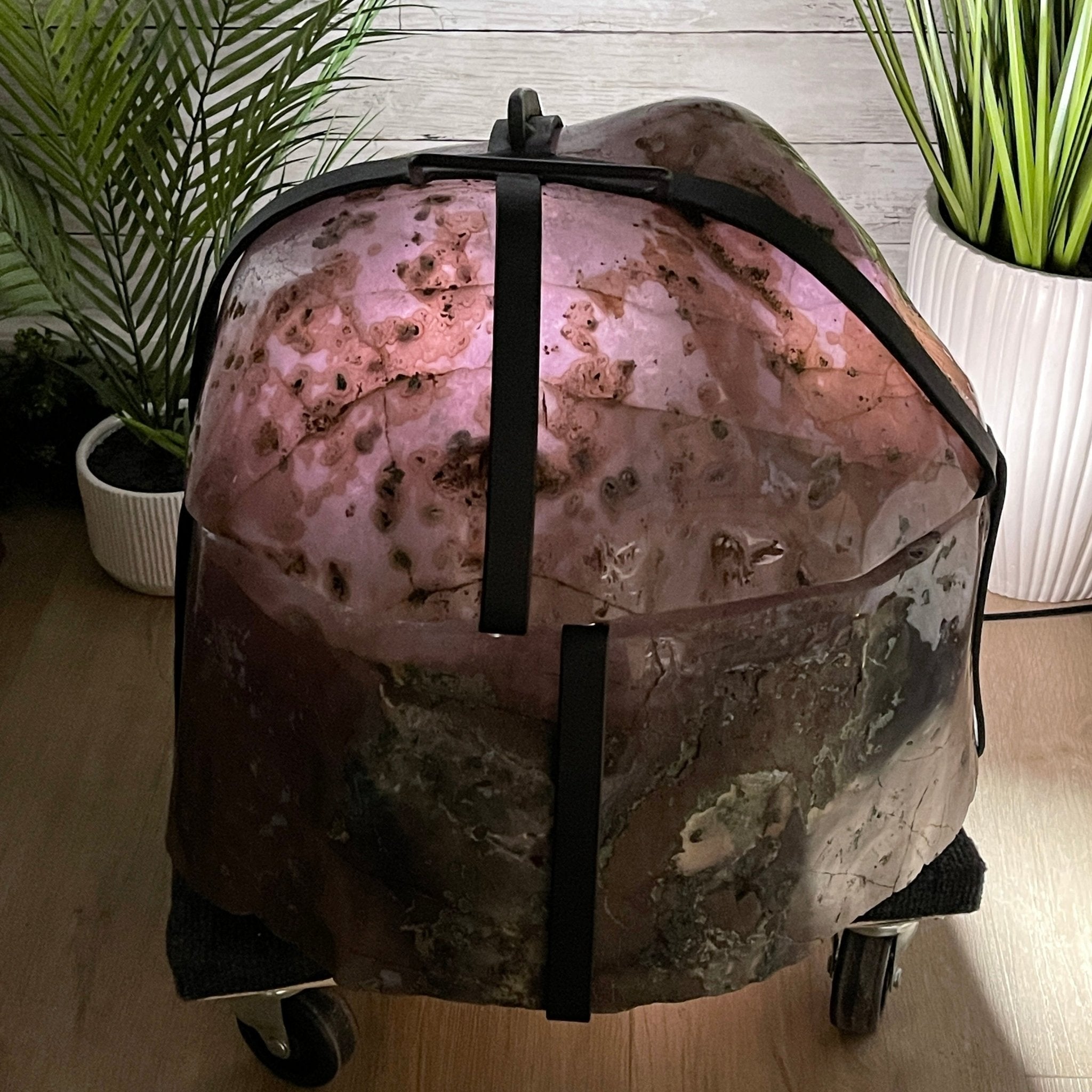 Super Quality Polished Amethyst "Jewelry Box", Clam Shell style Lid, 187.4 lbs & 24" tall, Model #5656-0007 by Brazil Gems - Brazil GemsBrazil GemsSuper Quality Polished Amethyst "Jewelry Box", Clam Shell style Lid, 187.4 lbs & 24" tall, Model #5656-0007 by Brazil GemsGeode Jewelry Boxes5656-0007