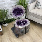 Super Quality Polished Amethyst "Jewelry Box", Clam Shell style Lid, 187.4 lbs & 24" tall, Model #5656-0007 by Brazil Gems - Brazil GemsBrazil GemsSuper Quality Polished Amethyst "Jewelry Box", Clam Shell style Lid, 187.4 lbs & 24" tall, Model #5656-0007 by Brazil GemsGeode Jewelry Boxes5656-0007