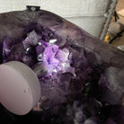 Super Quality Polished Amethyst "Jewelry Box", Clam Shell style Lid, 189.6 lbs & 25.5" tall, Model #5656-0008 by Brazil Gems - Brazil GemsBrazil GemsSuper Quality Polished Amethyst "Jewelry Box", Clam Shell style Lid, 189.6 lbs & 25.5" tall, Model #5656-0008 by Brazil GemsGeode Jewelry Boxes5656-0008