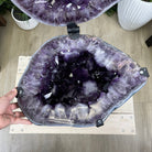 Super Quality Polished Amethyst "Jewelry Box", Clam Shell style Lid, 189.6 lbs & 25.5" tall, Model #5656-0008 by Brazil Gems - Brazil GemsBrazil GemsSuper Quality Polished Amethyst "Jewelry Box", Clam Shell style Lid, 189.6 lbs & 25.5" tall, Model #5656-0008 by Brazil GemsGeode Jewelry Boxes5656-0008