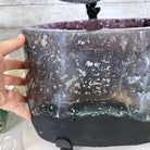 Super Quality Polished Amethyst "Jewelry Box", Clam Shell style Lid, 63 lbs & 20" tall, Model #5656-0014 by Brazil Gems - Brazil GemsBrazil GemsSuper Quality Polished Amethyst "Jewelry Box", Clam Shell style Lid, 63 lbs & 20" tall, Model #5656-0014 by Brazil GemsGeode Jewelry Boxes5656-0014