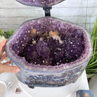 Super Quality Polished Amethyst "Jewelry Box", Clam Shell style Lid, 63 lbs & 20" tall, Model #5656-0014 by Brazil Gems - Brazil GemsBrazil GemsSuper Quality Polished Amethyst "Jewelry Box", Clam Shell style Lid, 63 lbs & 20" tall, Model #5656-0014 by Brazil GemsGeode Jewelry Boxes5656-0014