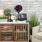 Super Quality Polished Amethyst "Jewelry Box", Clam Shell style Lid, 63 lbs & 20" tall, Model #5656-0014 by Brazil Gems - Brazil GemsBrazil GemsSuper Quality Polished Amethyst "Jewelry Box", Clam Shell style Lid, 63 lbs & 20" tall, Model #5656-0014 by Brazil GemsGeode Jewelry Boxes5656-0014