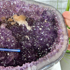 Super Quality Polished Amethyst "Jewelry Box", Clam Shell style Lid, 63 lbs & 20" tall, Model #5656-0014 by Brazil Gems - Brazil GemsBrazil GemsSuper Quality Polished Amethyst "Jewelry Box", Clam Shell style Lid, 63 lbs & 20" tall, Model #5656-0014 by Brazil GemsGeode Jewelry Boxes5656-0014