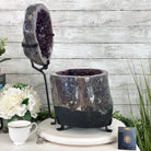 Super Quality Polished Amethyst "Jewelry Box", Clam Shell style Lid, 63 lbs & 20" tall, Model #5656-0014 by Brazil Gems - Brazil GemsBrazil GemsSuper Quality Polished Amethyst "Jewelry Box", Clam Shell style Lid, 63 lbs & 20" tall, Model #5656-0014 by Brazil GemsGeode Jewelry Boxes5656-0014