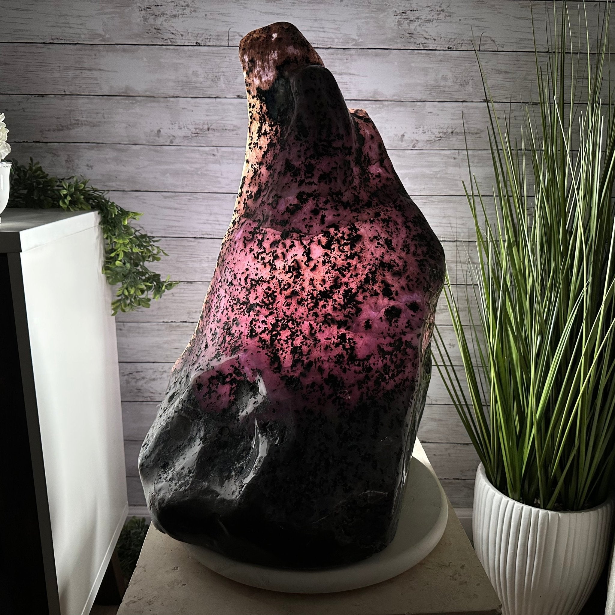 Super Quality Polished Brazilian Amethyst Cathedral, 140.1 lbs & 24.6" tall Model #5602-0201 by Brazil Gems - Brazil GemsBrazil GemsSuper Quality Polished Brazilian Amethyst Cathedral, 140.1 lbs & 24.6" tall Model #5602-0201 by Brazil GemsPolished Cathedrals5602-0201