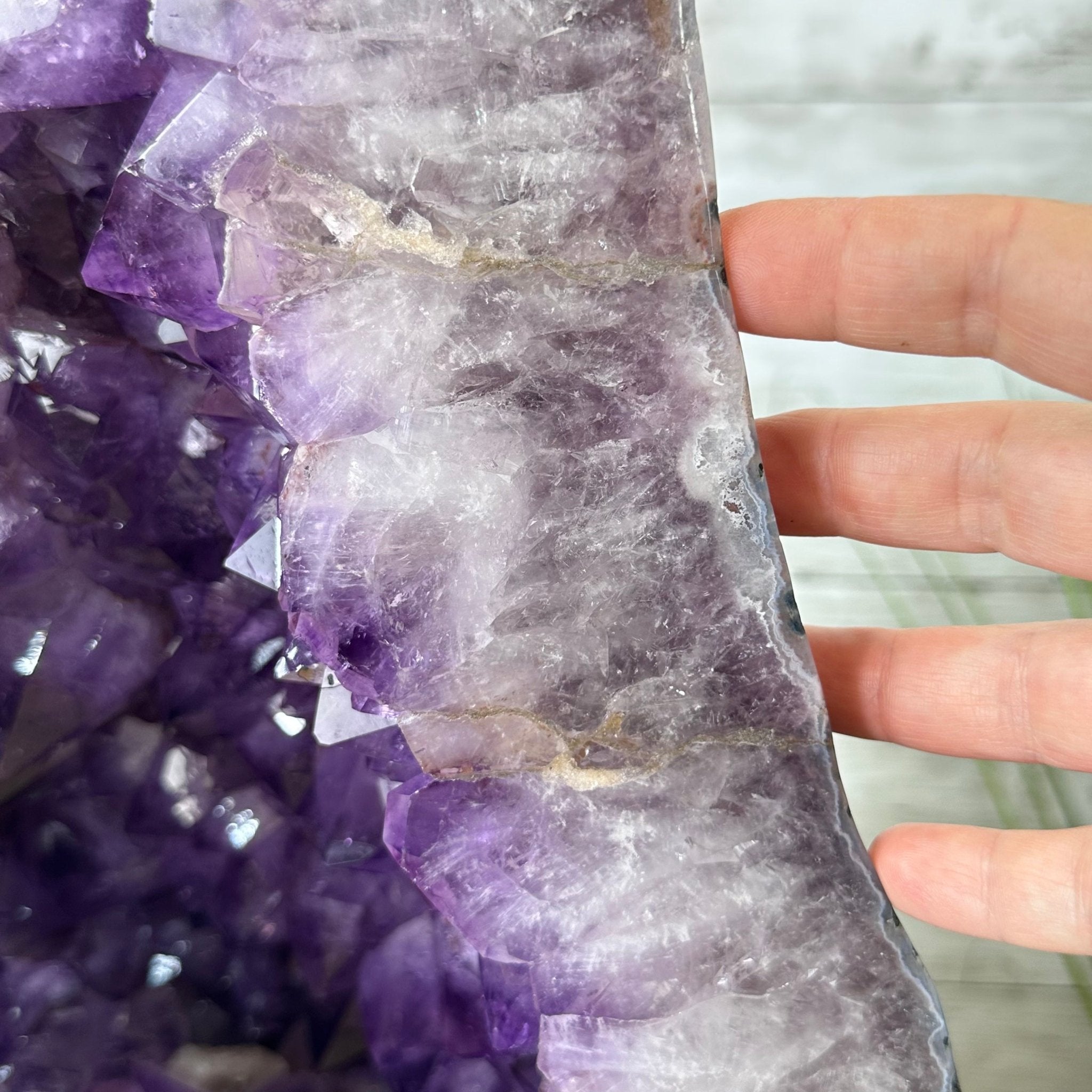 Super Quality Polished Brazilian Amethyst Cathedral, 140.1 lbs & 24.6" tall Model #5602-0201 by Brazil Gems - Brazil GemsBrazil GemsSuper Quality Polished Brazilian Amethyst Cathedral, 140.1 lbs & 24.6" tall Model #5602-0201 by Brazil GemsPolished Cathedrals5602-0201