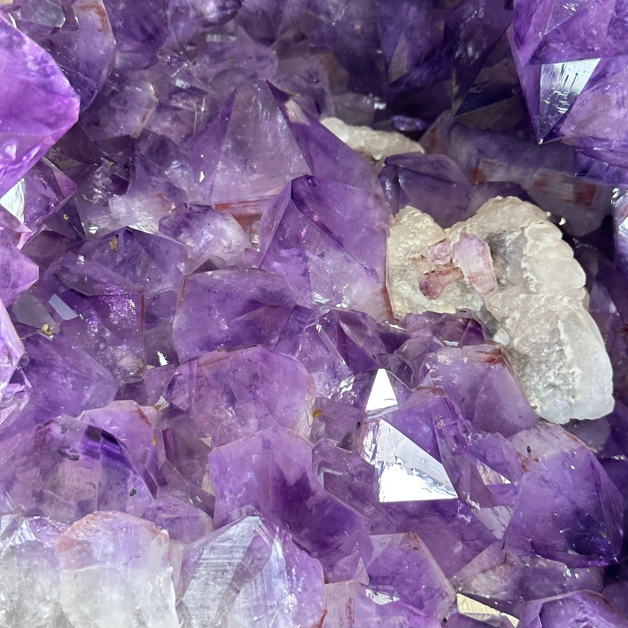 Super Quality Polished Brazilian Amethyst Cathedral, 140.1 lbs & 24.6" tall Model #5602-0201 by Brazil Gems - Brazil GemsBrazil GemsSuper Quality Polished Brazilian Amethyst Cathedral, 140.1 lbs & 24.6" tall Model #5602-0201 by Brazil GemsPolished Cathedrals5602-0201