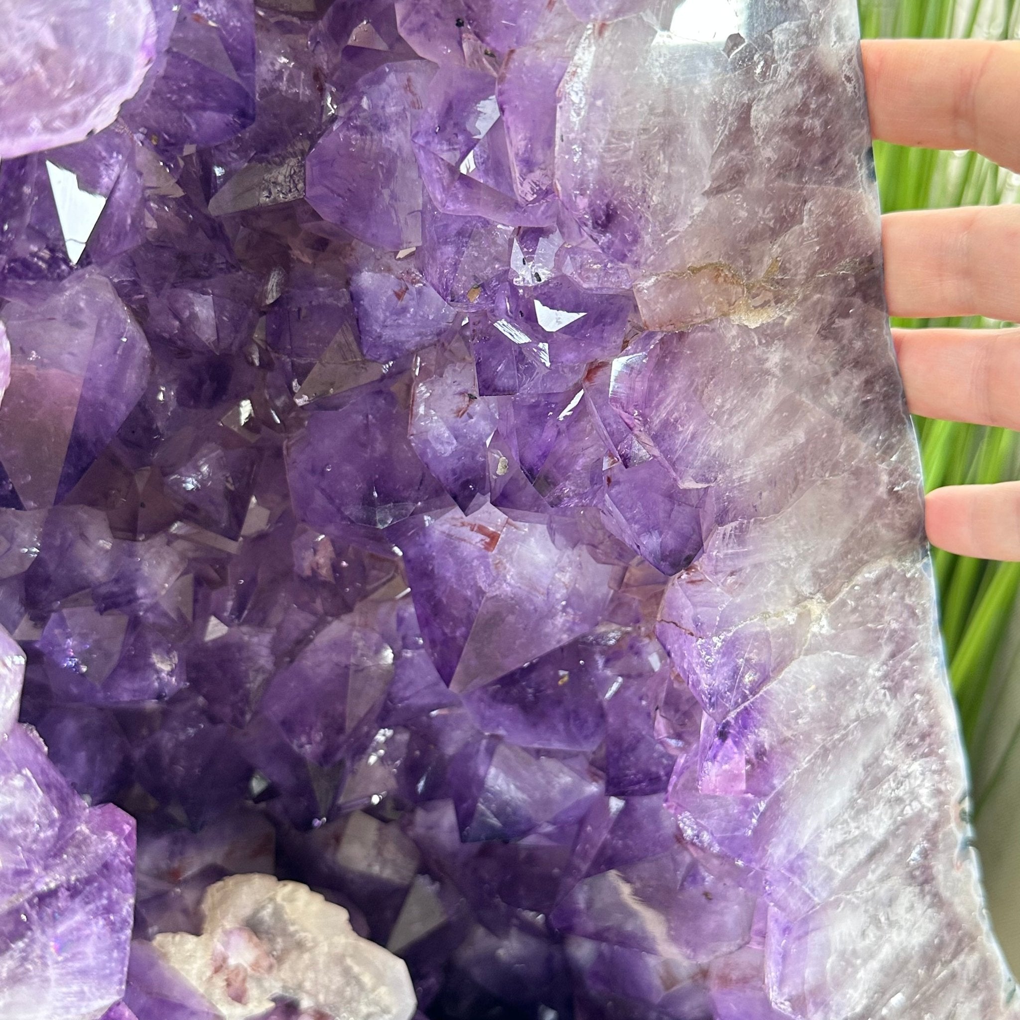 Super Quality Polished Brazilian Amethyst Cathedral, 140.1 lbs & 24.6" tall Model #5602-0201 by Brazil Gems - Brazil GemsBrazil GemsSuper Quality Polished Brazilian Amethyst Cathedral, 140.1 lbs & 24.6" tall Model #5602-0201 by Brazil GemsPolished Cathedrals5602-0201