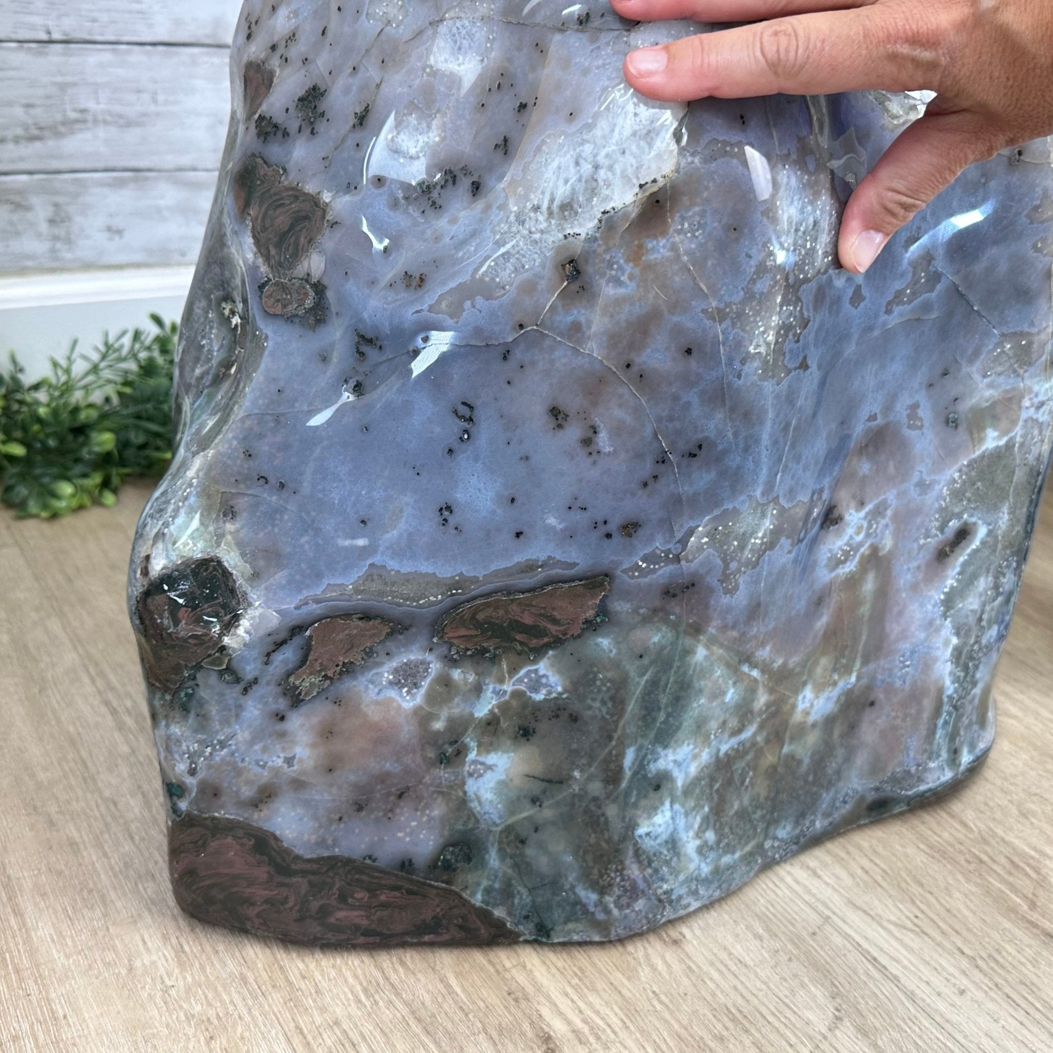 Super Quality Polished Brazilian Amethyst Cathedral, 161.6 lbs & 21.25" tall Model #5602-0072 by Brazil Gems - Brazil GemsBrazil GemsSuper Quality Polished Brazilian Amethyst Cathedral, 161.6 lbs & 21.25" tall Model #5602-0072 by Brazil GemsPolished Cathedrals5602-0072