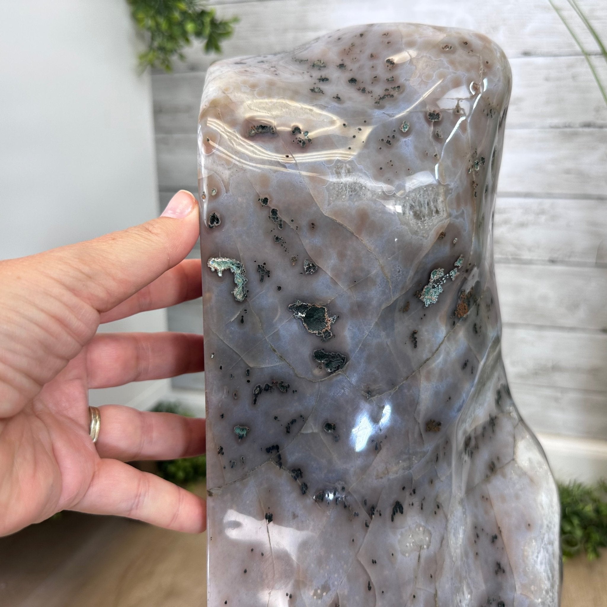 Super Quality Polished Brazilian Amethyst Cathedral, 161.6 lbs & 21.25" tall Model #5602-0072 by Brazil Gems - Brazil GemsBrazil GemsSuper Quality Polished Brazilian Amethyst Cathedral, 161.6 lbs & 21.25" tall Model #5602-0072 by Brazil GemsPolished Cathedrals5602-0072