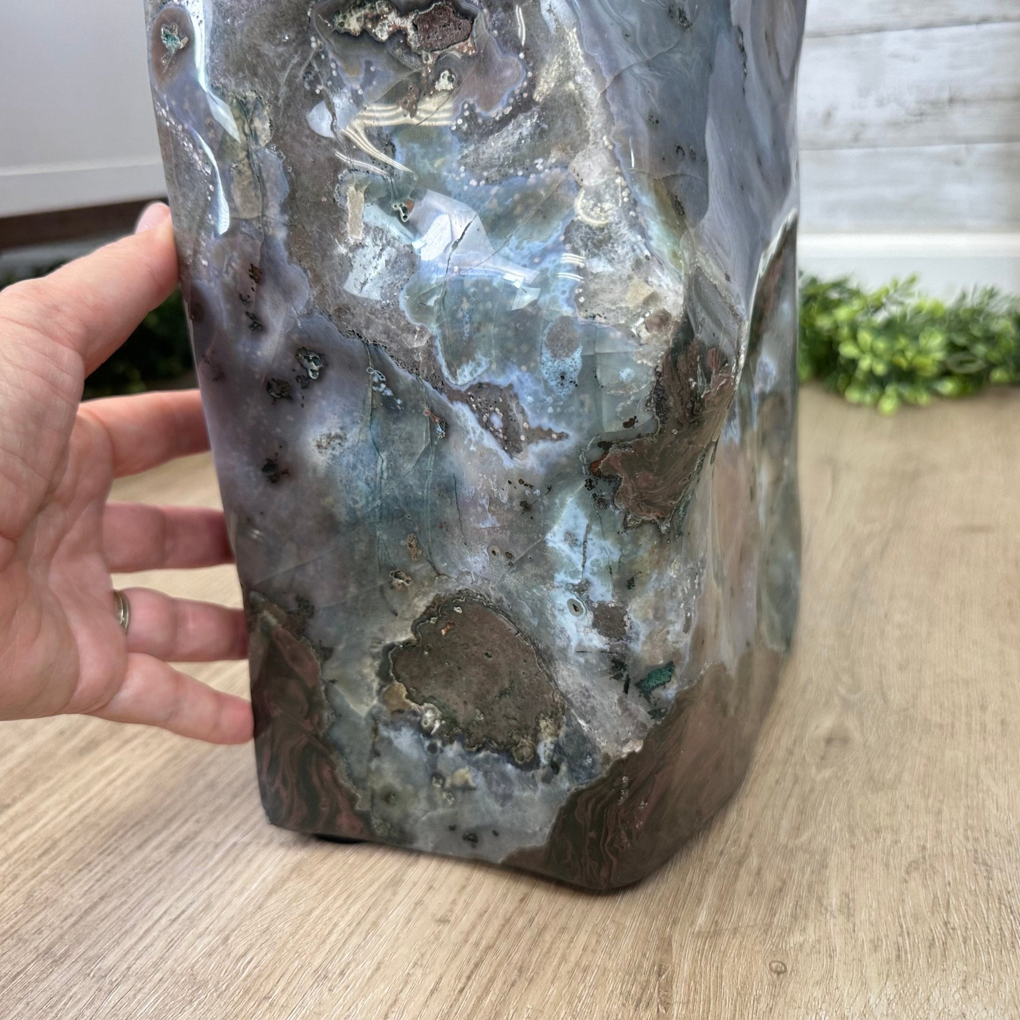 Super Quality Polished Brazilian Amethyst Cathedral, 161.6 lbs & 21.25" tall Model #5602-0072 by Brazil Gems - Brazil GemsBrazil GemsSuper Quality Polished Brazilian Amethyst Cathedral, 161.6 lbs & 21.25" tall Model #5602-0072 by Brazil GemsPolished Cathedrals5602-0072