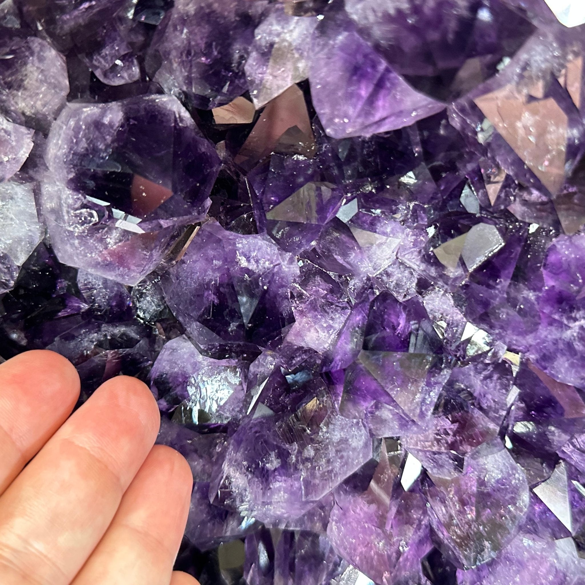 Super Quality Polished Brazilian Amethyst Cathedral, 161.6 lbs & 21.25" tall Model #5602-0072 by Brazil Gems - Brazil GemsBrazil GemsSuper Quality Polished Brazilian Amethyst Cathedral, 161.6 lbs & 21.25" tall Model #5602-0072 by Brazil GemsPolished Cathedrals5602-0072