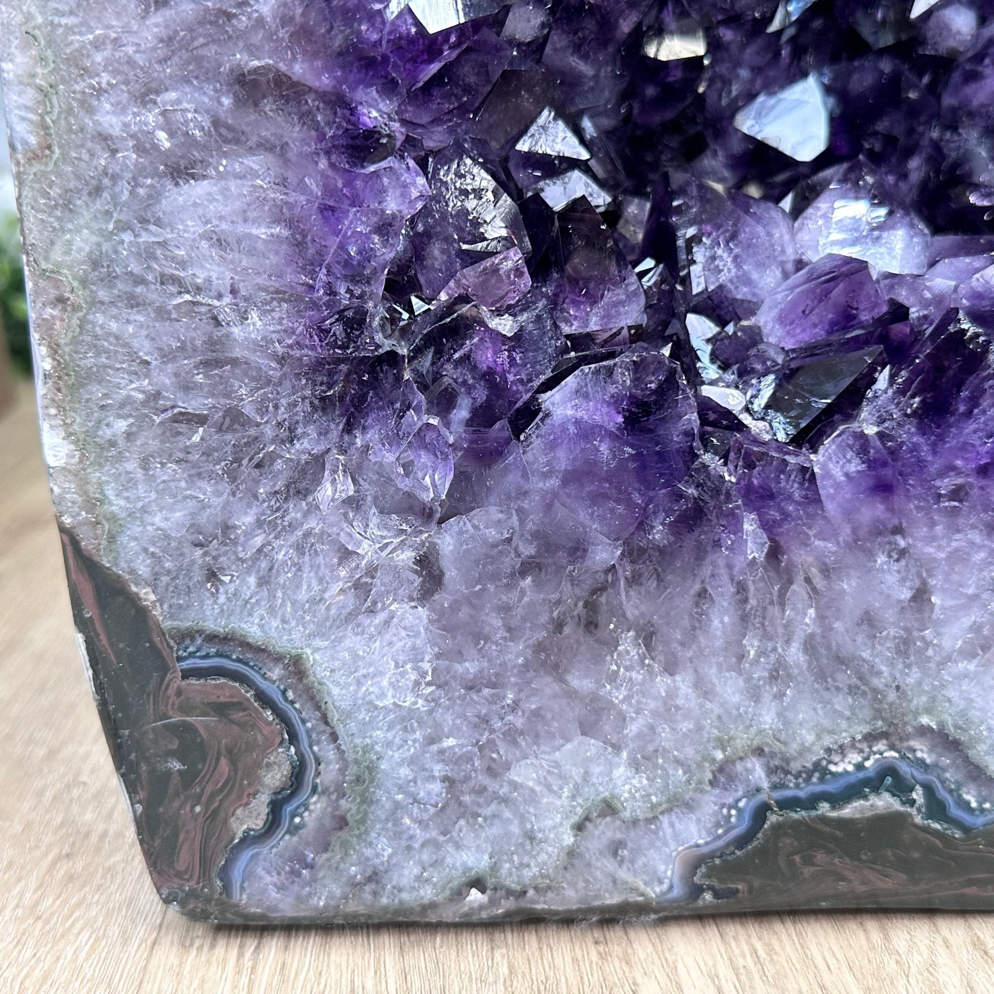 Super Quality Polished Brazilian Amethyst Cathedral, 161.6 lbs & 21.25" tall Model #5602-0072 by Brazil Gems - Brazil GemsBrazil GemsSuper Quality Polished Brazilian Amethyst Cathedral, 161.6 lbs & 21.25" tall Model #5602-0072 by Brazil GemsPolished Cathedrals5602-0072