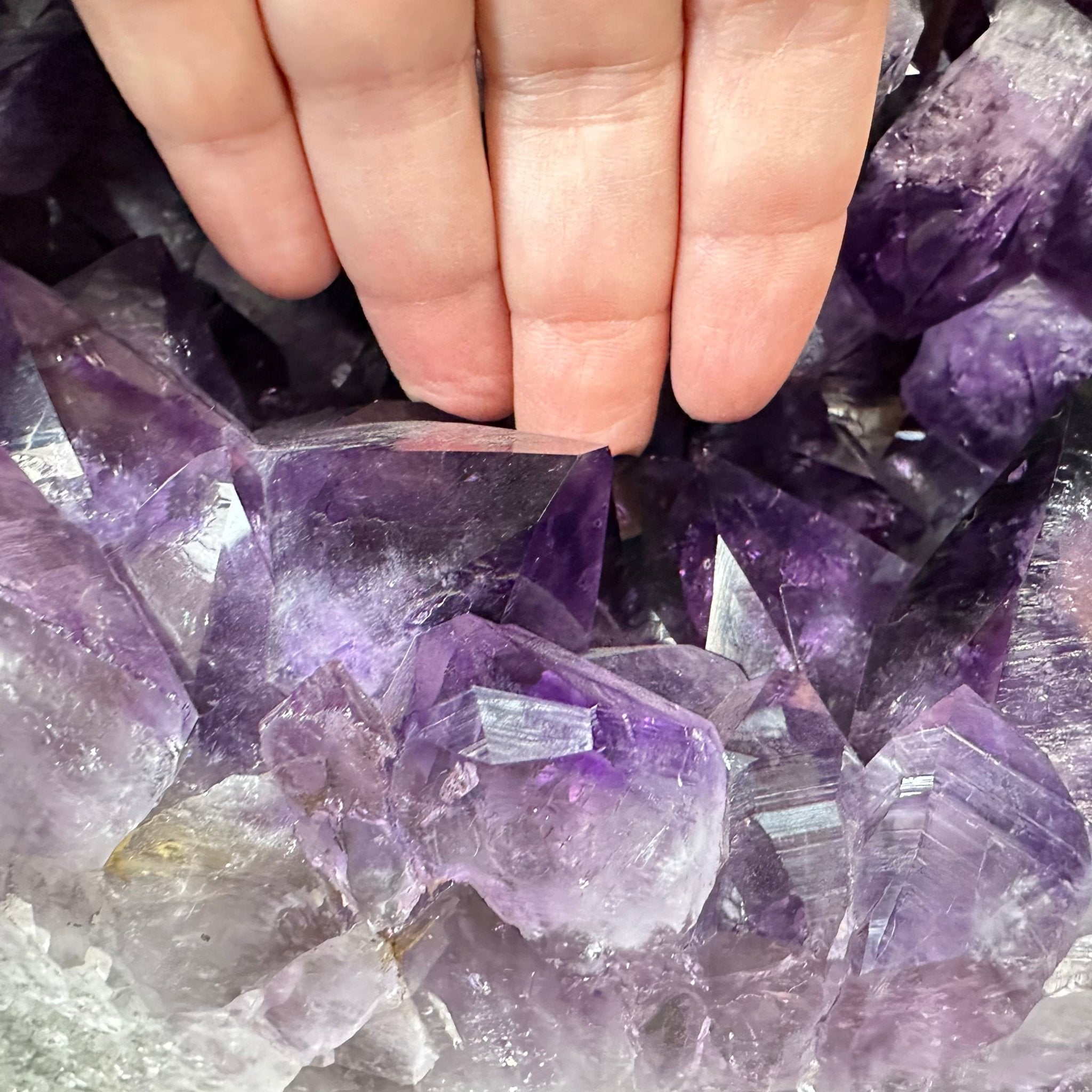 Super Quality Polished Brazilian Amethyst Cathedral, 184.3 lbs & 29.3" tall Model #5602-0082 by Brazil Gems - Brazil GemsBrazil GemsSuper Quality Polished Brazilian Amethyst Cathedral, 184.3 lbs & 29.3" tall Model #5602-0082 by Brazil GemsPolished Cathedrals5602-0082