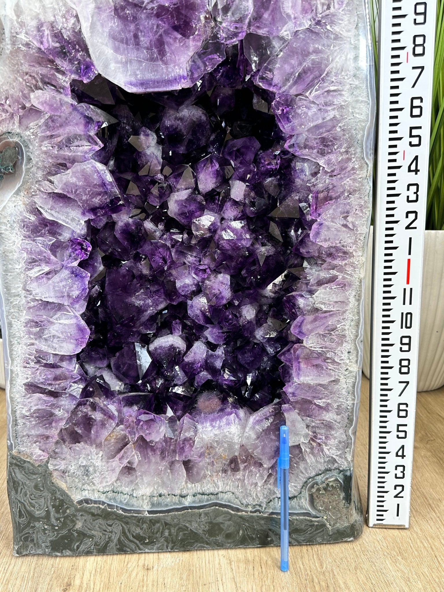 Super Quality Polished Brazilian Amethyst Cathedral, 184.3 lbs & 29.3" tall Model #5602-0082 by Brazil Gems - Brazil GemsBrazil GemsSuper Quality Polished Brazilian Amethyst Cathedral, 184.3 lbs & 29.3" tall Model #5602-0082 by Brazil GemsPolished Cathedrals5602-0082