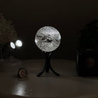 Super Quality Smoky Quartz Sphere on a Metal Stand 1 lb & 5.4" Tall #5636 - 0002 - Brazil GemsBrazil GemsSuper Quality Smoky Quartz Sphere on a Metal Stand 1 lb & 5.4" Tall #5636 - 0002Spheres5636 - 0002
