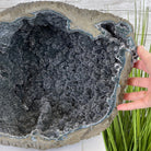 Super Quality Unique Uruguayan Amethyst Geode, 12.5” tall & 68.5 lbs #5520-0047 by Brazil Gems - Brazil GemsBrazil GemsSuper Quality Unique Uruguayan Amethyst Geode, 12.5” tall & 68.5 lbs #5520-0047 by Brazil GemsClusters: Unique & Freeform5520-0047