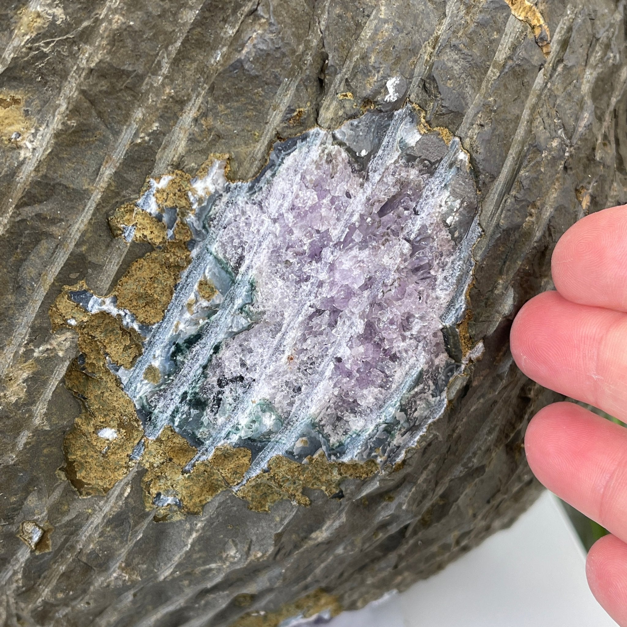 Super Quality Unique Uruguayan Amethyst Geode, 12.5” tall & 68.5 lbs #5520-0047 by Brazil Gems - Brazil GemsBrazil GemsSuper Quality Unique Uruguayan Amethyst Geode, 12.5” tall & 68.5 lbs #5520-0047 by Brazil GemsClusters: Unique & Freeform5520-0047