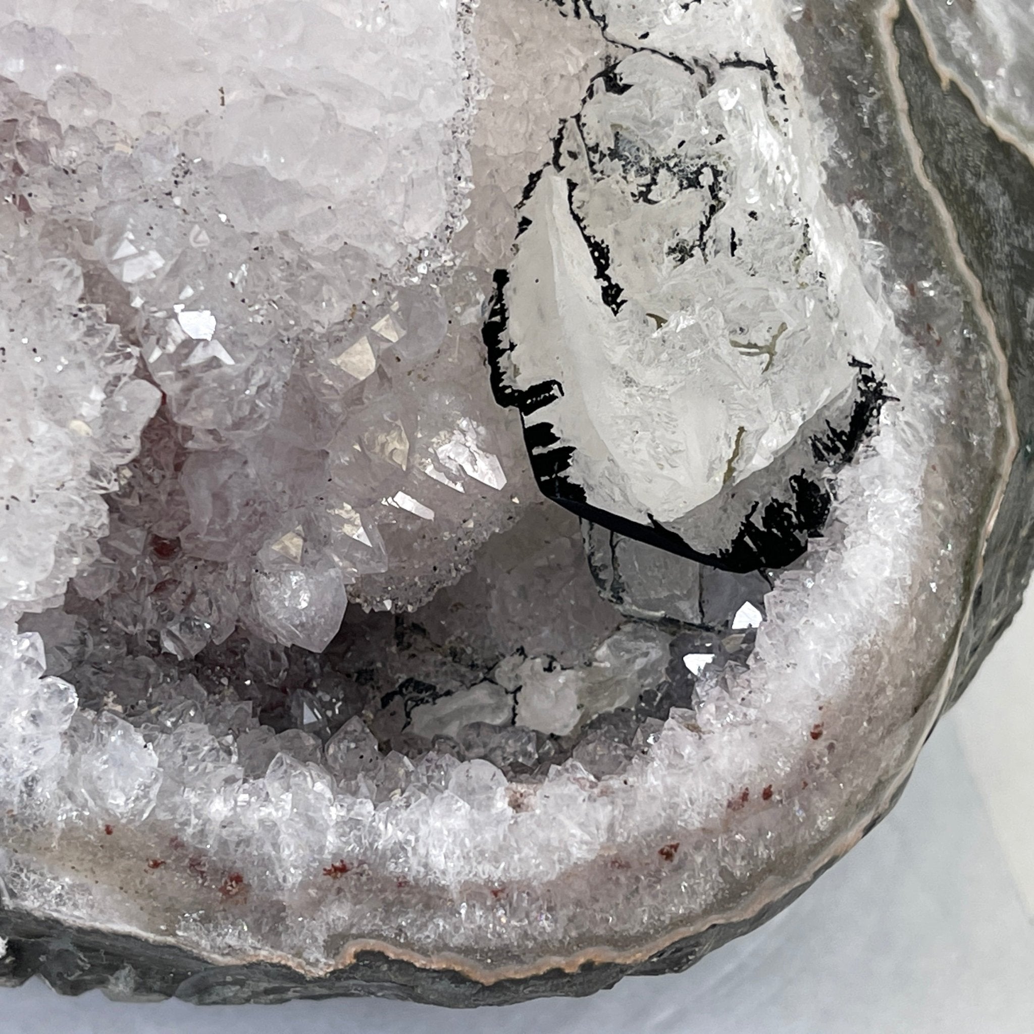 Super Quality Unique Uruguayan Amethyst Geode, 5.5” tall & 13.5 lbs #5520-0039 by Brazil Gems - Brazil GemsBrazil GemsSuper Quality Unique Uruguayan Amethyst Geode, 5.5” tall & 13.5 lbs #5520-0039 by Brazil GemsClusters: Unique & Freeform5520-0039