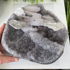 Super Quality Unique Uruguayan Amethyst Geode, 5.5” tall & 13.5 lbs #5520-0039 by Brazil Gems - Brazil GemsBrazil GemsSuper Quality Unique Uruguayan Amethyst Geode, 5.5” tall & 13.5 lbs #5520-0039 by Brazil GemsClusters: Unique & Freeform5520-0039
