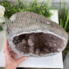 Super Quality Unique Uruguayan Amethyst Geode, 7” tall & 26.9 lbs #5520-0045 by Brazil Gems - Brazil GemsBrazil GemsSuper Quality Unique Uruguayan Amethyst Geode, 7” tall & 26.9 lbs #5520-0045 by Brazil GemsClusters: Unique & Freeform5520-0045