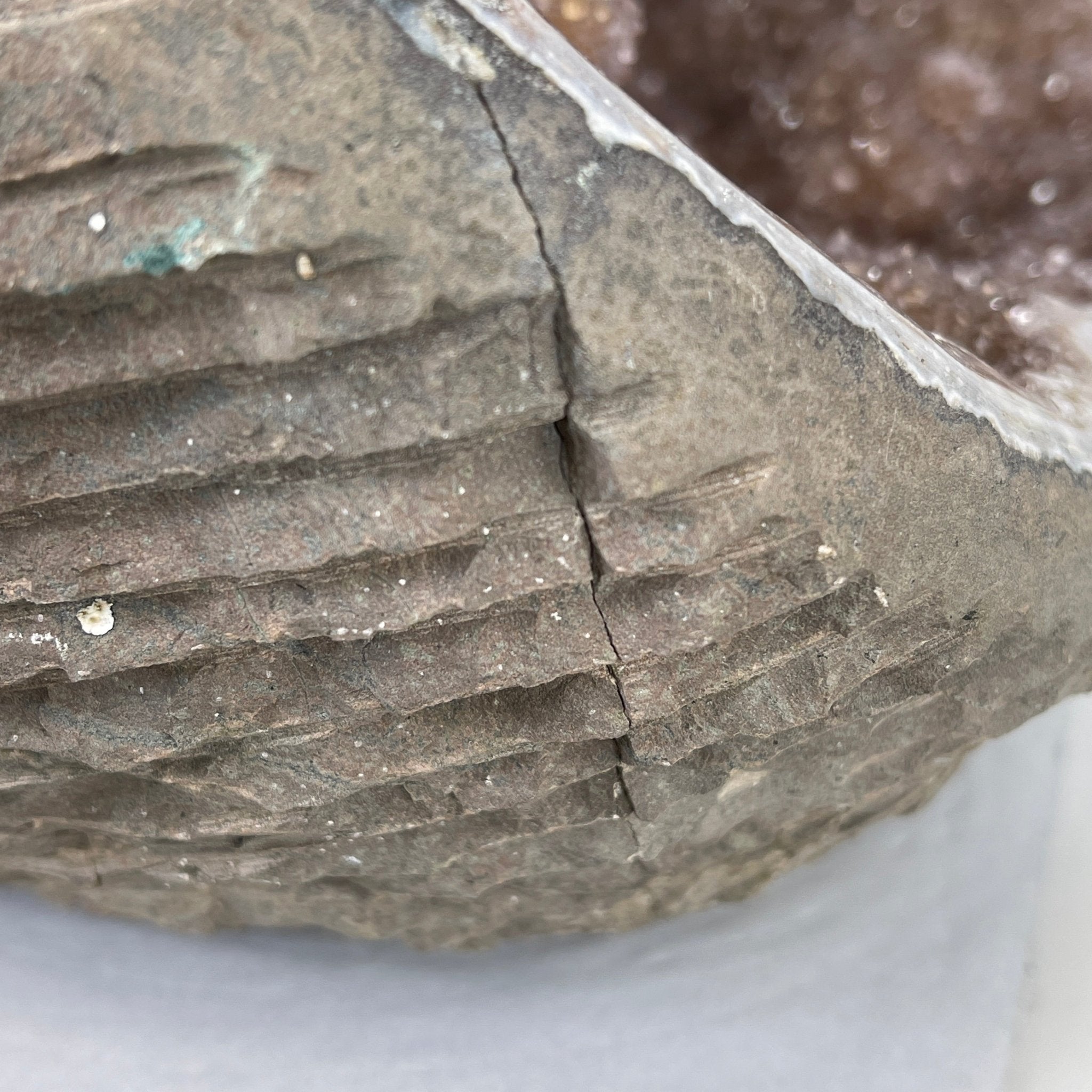 Super Quality Unique Uruguayan Amethyst Geode, 7” tall & 26.9 lbs #5520-0045 by Brazil Gems - Brazil GemsBrazil GemsSuper Quality Unique Uruguayan Amethyst Geode, 7” tall & 26.9 lbs #5520-0045 by Brazil GemsClusters: Unique & Freeform5520-0045