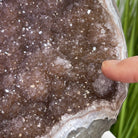 Super Quality Unique Uruguayan Amethyst Geode, 7” tall & 26.9 lbs #5520-0045 by Brazil Gems - Brazil GemsBrazil GemsSuper Quality Unique Uruguayan Amethyst Geode, 7” tall & 26.9 lbs #5520-0045 by Brazil GemsClusters: Unique & Freeform5520-0045