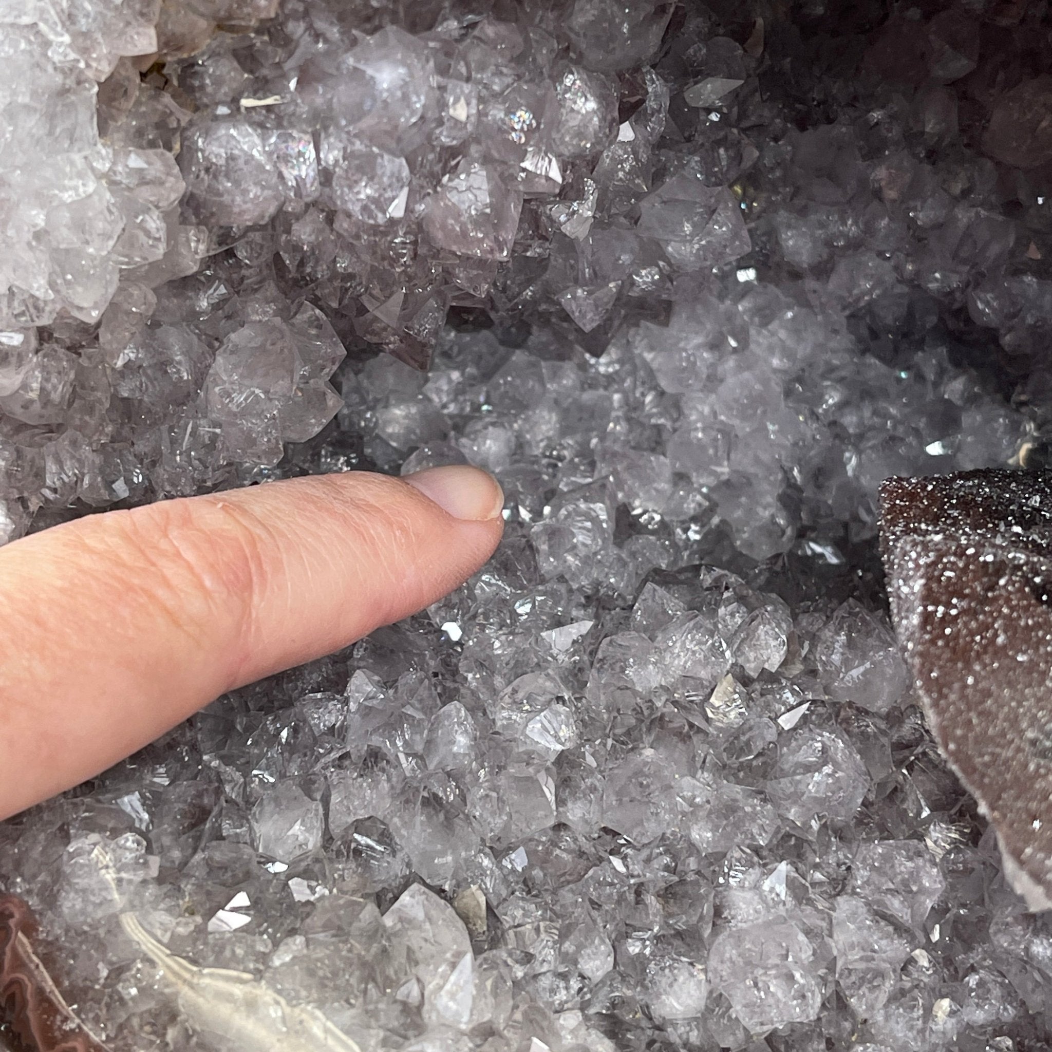 Super Quality Unique Uruguayan Amethyst Geode, 8.25” tall & 25 lbs #5520-0044 by Brazil Gems - Brazil GemsBrazil GemsSuper Quality Unique Uruguayan Amethyst Geode, 8.25” tall & 25 lbs #5520-0044 by Brazil GemsClusters: Unique & Freeform5520-0044