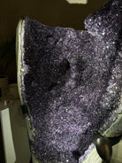 Super Quality Uruguayan Amethyst Cluster on Rotating Stand, 227.1 lbs & 53.1" Tall #5492 - 0035 - Brazil GemsBrazil GemsSuper Quality Uruguayan Amethyst Cluster on Rotating Stand, 227.1 lbs & 53.1" Tall #5492 - 0035Clusters on Rotating Bases5492 - 0035