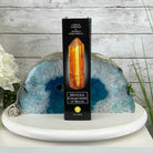 Teal Dyed Brazilian Agate Stone Bookends, 12.3 lbs & 5.6" tall Model #5151TL-023 by Brazil Gems - Brazil GemsBrazil GemsTeal Dyed Brazilian Agate Stone Bookends, 12.3 lbs & 5.6" tall Model #5151TL-023 by Brazil GemsBookends5151TL-023