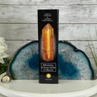 Teal Dyed Brazilian Agate Stone Bookends, 9.4 lbs & 5.3" tall Model #5151TL-021 by Brazil Gems - Brazil GemsBrazil GemsTeal Dyed Brazilian Agate Stone Bookends, 9.4 lbs & 5.3" tall Model #5151TL-021 by Brazil GemsBookends5151TL-021