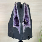 Unique Amethyst Cluster of 4 Cathedrals on a Rotating Stand, 125.7 lbs & 29.8" Tall #5492 - 0036 - Brazil GemsBrazil GemsUnique Amethyst Cluster of 4 Cathedrals on a Rotating Stand, 125.7 lbs & 29.8" Tall #5492 - 0036Clusters on Rotating Bases5492 - 0036