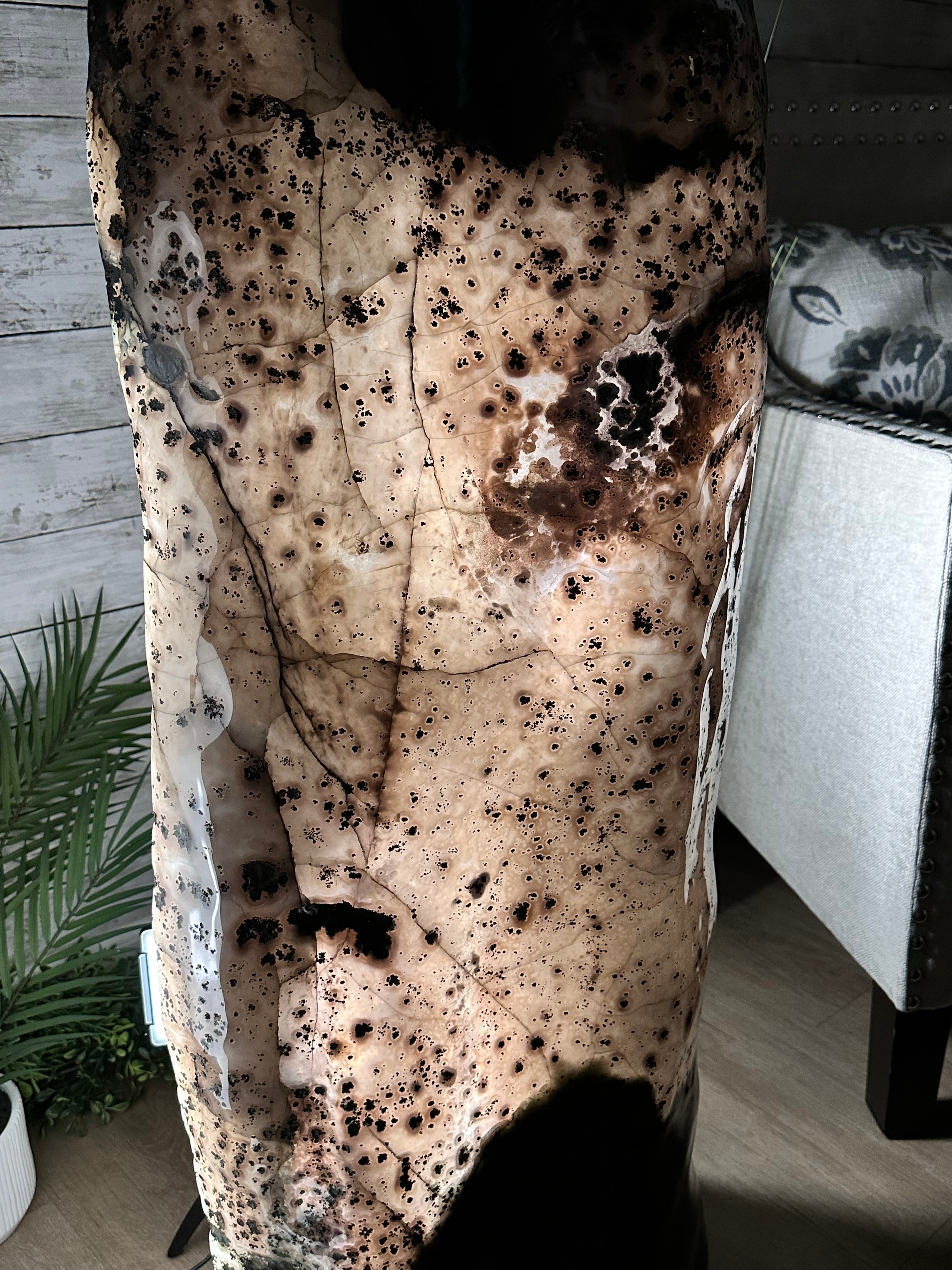 Extra Quality Polished Brazilian Amethyst Cathedral, 192.8 lbs & 43" tall Model #5602-0148 by Brazil Gems - Brazil GemsBrazil GemsExtra Quality Polished Brazilian Amethyst Cathedral, 192.8 lbs & 43" tall Model #5602-0148 by Brazil GemsPolished Cathedrals5602-0148