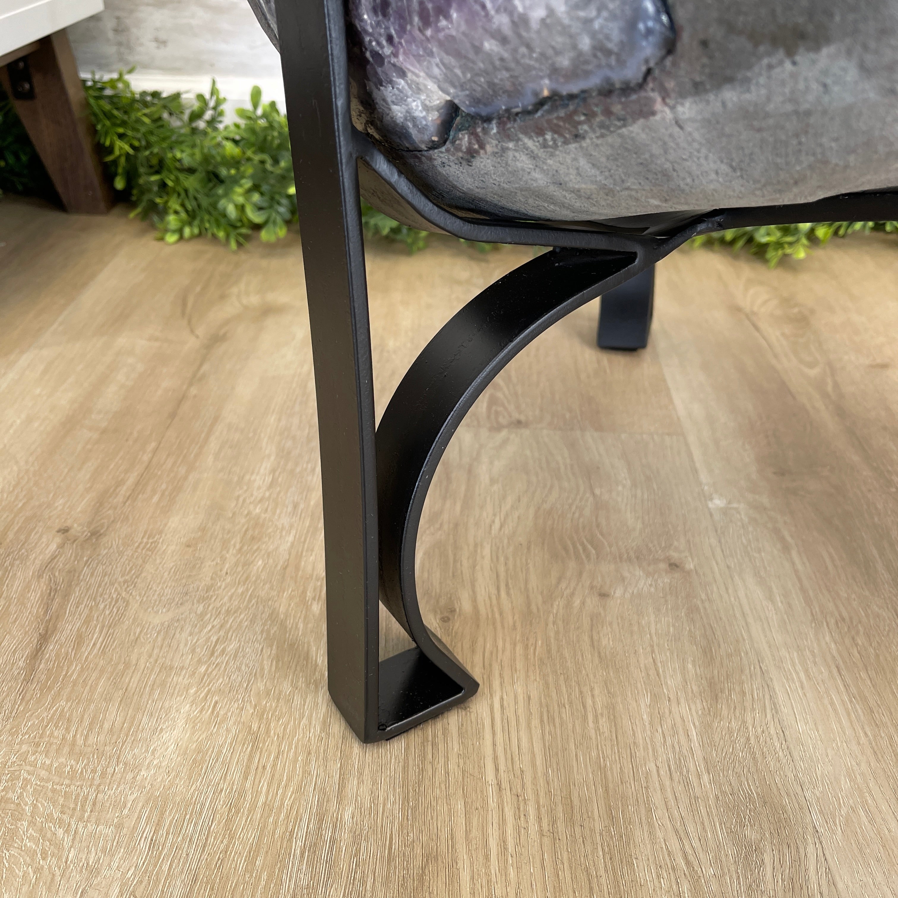 Extra Plus Quality Brazilian Amethyst Coffee Table, 144.6 lbs & 17.75" tall #1385-0035 by Brazil Gems - Brazil GemsBrazil GemsExtra Plus Quality Brazilian Amethyst Coffee Table, 144.6 lbs & 17.75" tall #1385-0035 by Brazil GemsTables: Coffee1385-0035