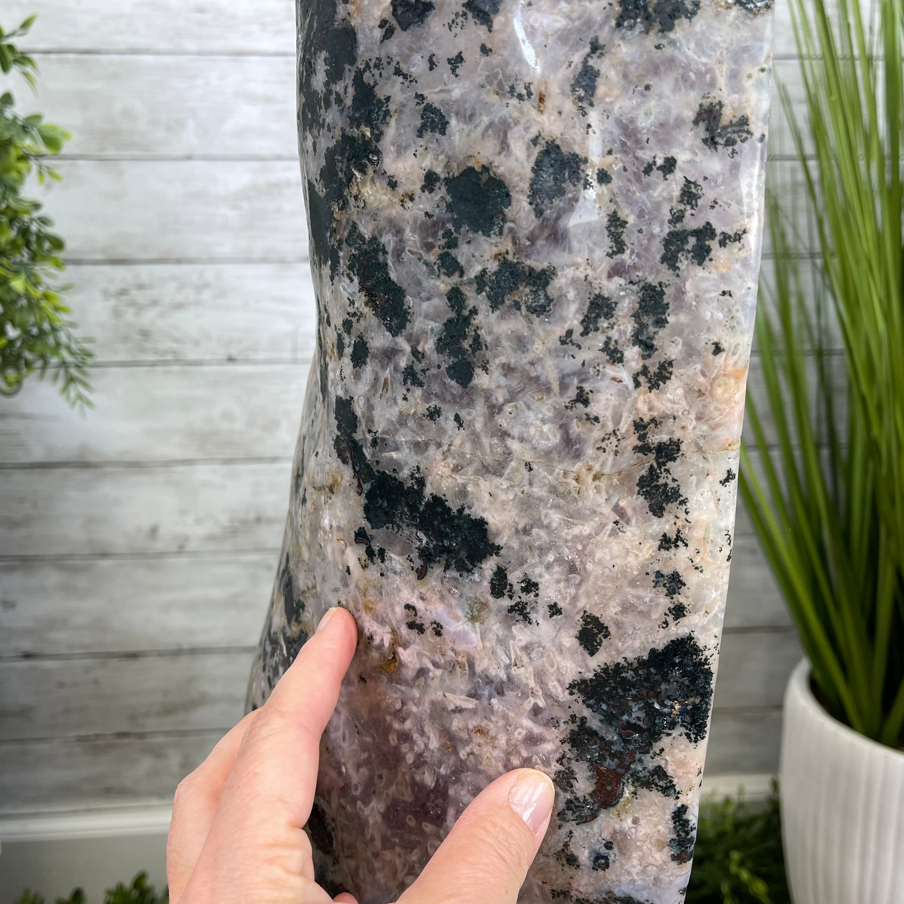 Large Extra Plus Quality Polished Brazilian Amethyst Cathedral, 155.3 lbs & 52” Tall Model #5602-0145 by Brazil Gems - Brazil GemsBrazil GemsLarge Extra Plus Quality Polished Brazilian Amethyst Cathedral, 155.3 lbs & 52” Tall Model #5602-0145 by Brazil GemsPolished Cathedrals5602-0145