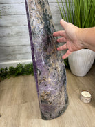 Large Extra Plus Quality Polished Brazilian Amethyst Cathedral, 155.3 lbs & 52” Tall Model #5602-0145 by Brazil Gems - Brazil GemsBrazil GemsLarge Extra Plus Quality Polished Brazilian Amethyst Cathedral, 155.3 lbs & 52” Tall Model #5602-0145 by Brazil GemsPolished Cathedrals5602-0145