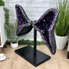 Extra Plus Quality Amethyst Wings on a Metal Stand, 174.2 lbs, 34.75" Tall #5493-0036 - Brazil GemsBrazil GemsExtra Plus Quality Amethyst Wings on a Metal Stand, 174.2 lbs, 34.75" Tall #5493-0036Amethyst Butterfly Wings5493-0036