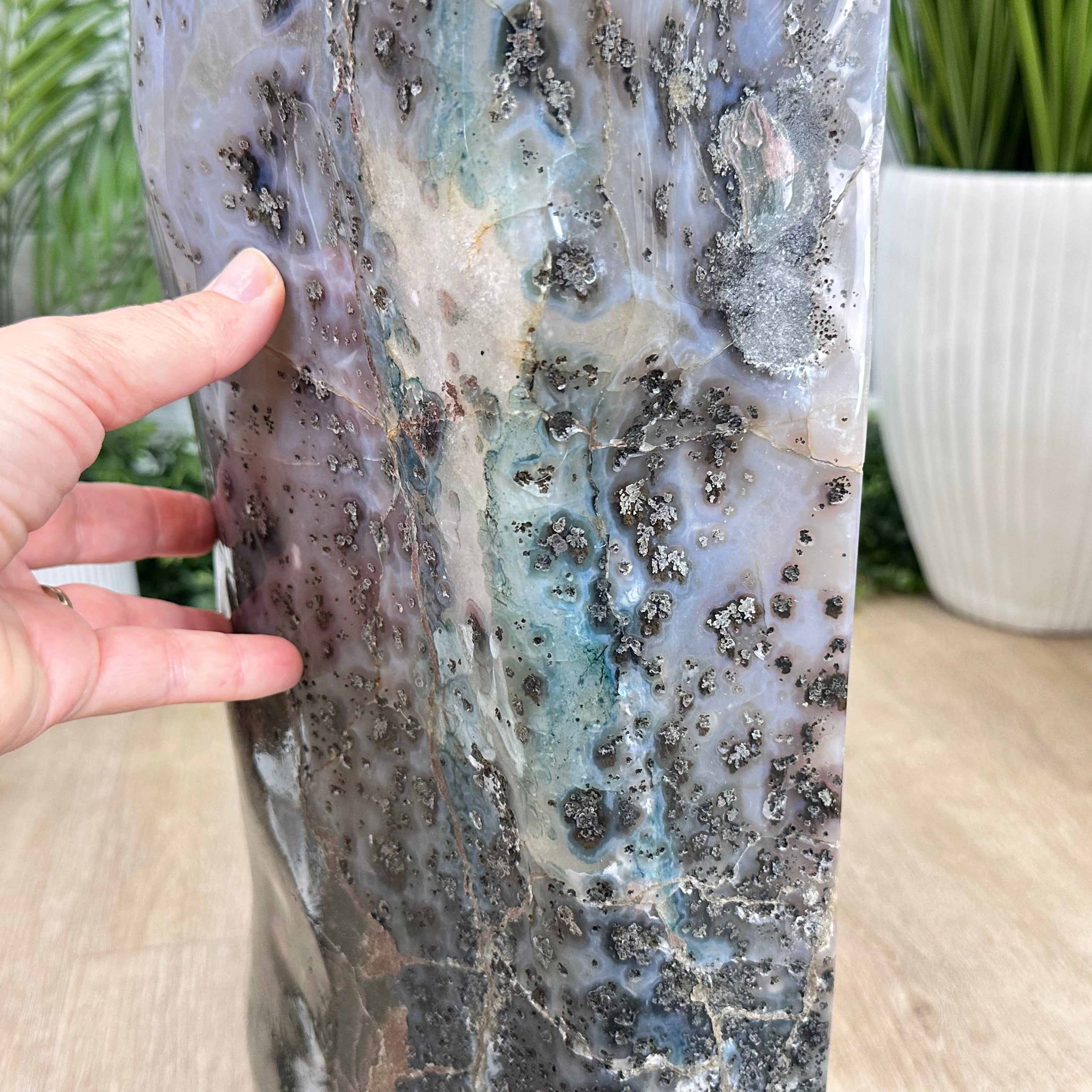 Extra Quality Polished Brazilian Amethyst Cathedral, 192.8 lbs & 43" tall Model #5602-0148 by Brazil Gems - Brazil GemsBrazil GemsExtra Quality Polished Brazilian Amethyst Cathedral, 192.8 lbs & 43" tall Model #5602-0148 by Brazil GemsPolished Cathedrals5602-0148