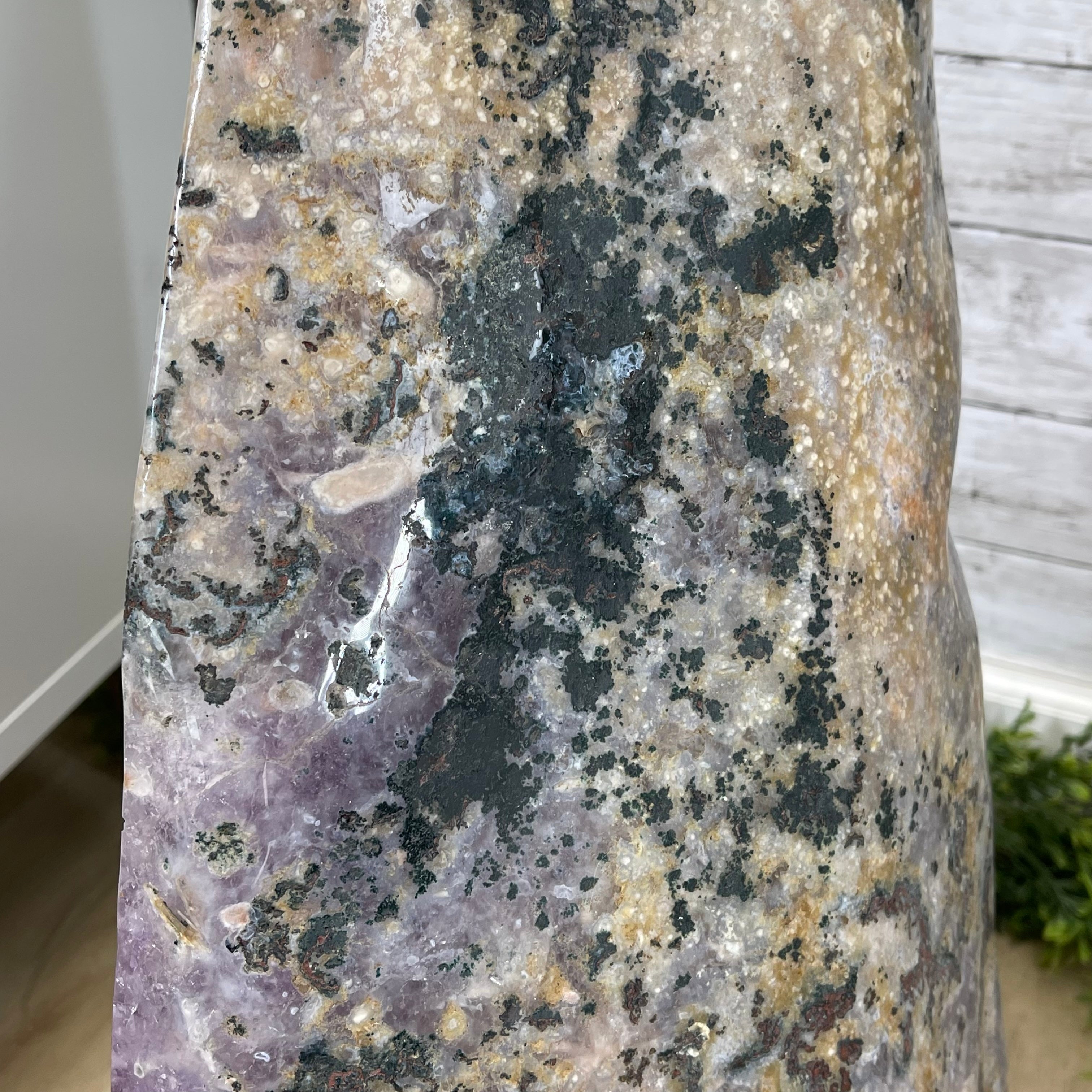 Large Extra Plus Quality Polished Brazilian Amethyst Cathedral, 155.3 lbs & 52” Tall Model #5602-0145 by Brazil Gems - Brazil GemsBrazil GemsLarge Extra Plus Quality Polished Brazilian Amethyst Cathedral, 155.3 lbs & 52” Tall Model #5602-0145 by Brazil GemsPolished Cathedrals5602-0145