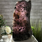 Extra Quality Polished Brazilian Amethyst Cathedral, 104.8 lbs & 24.5" tall Model #5602-0165 by Brazil Gems - Brazil GemsBrazil GemsExtra Quality Polished Brazilian Amethyst Cathedral, 104.8 lbs & 24.5" tall Model #5602-0165 by Brazil GemsPolished Cathedrals5602-0165