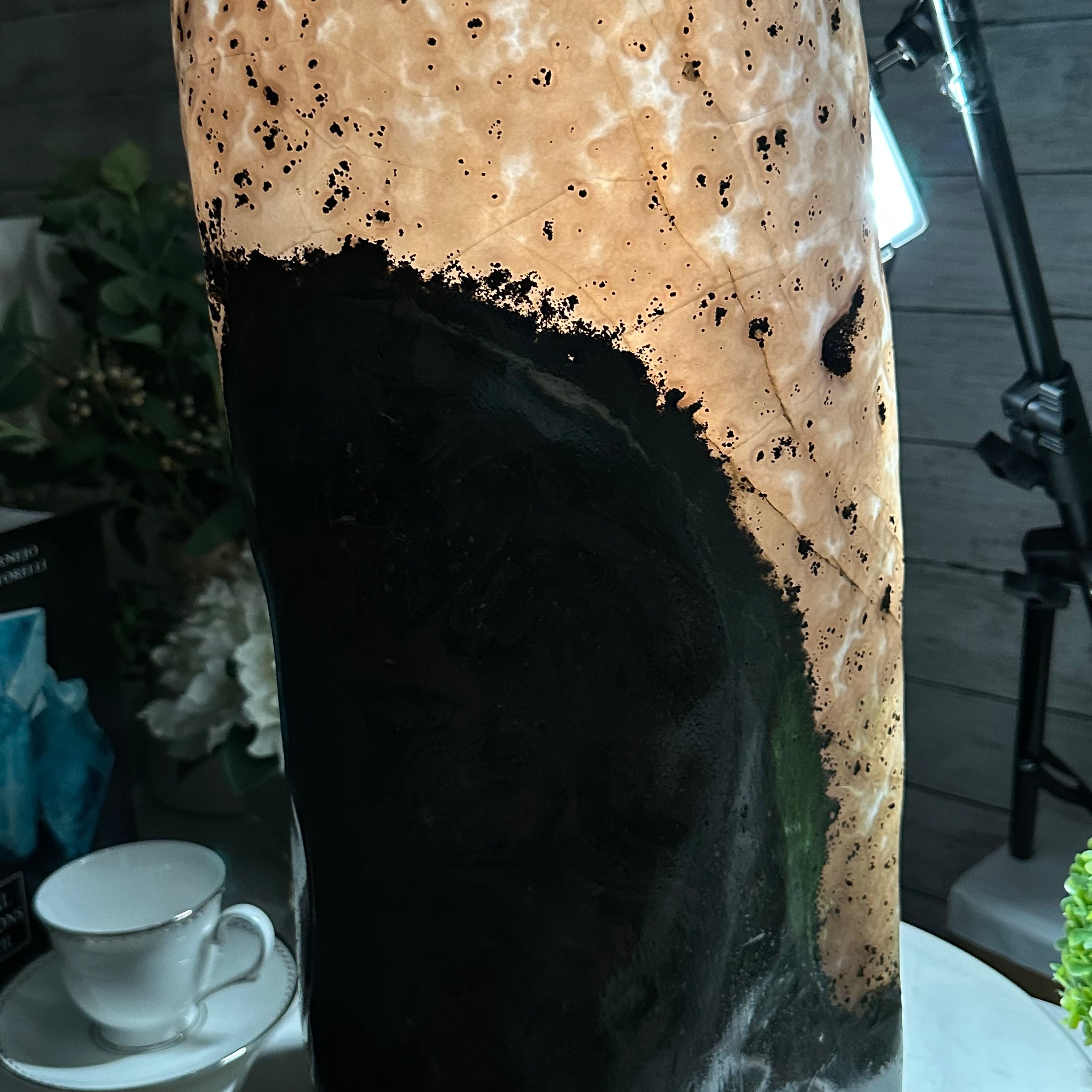 Extra Quality Polished Brazilian Amethyst Cathedral, 51.7 lbs & 30.5" tall Model #5602-0158 by Brazil Gems - Brazil GemsBrazil GemsExtra Quality Polished Brazilian Amethyst Cathedral, 51.7 lbs & 30.5" tall Model #5602-0158 by Brazil GemsPolished Cathedrals5602-0158