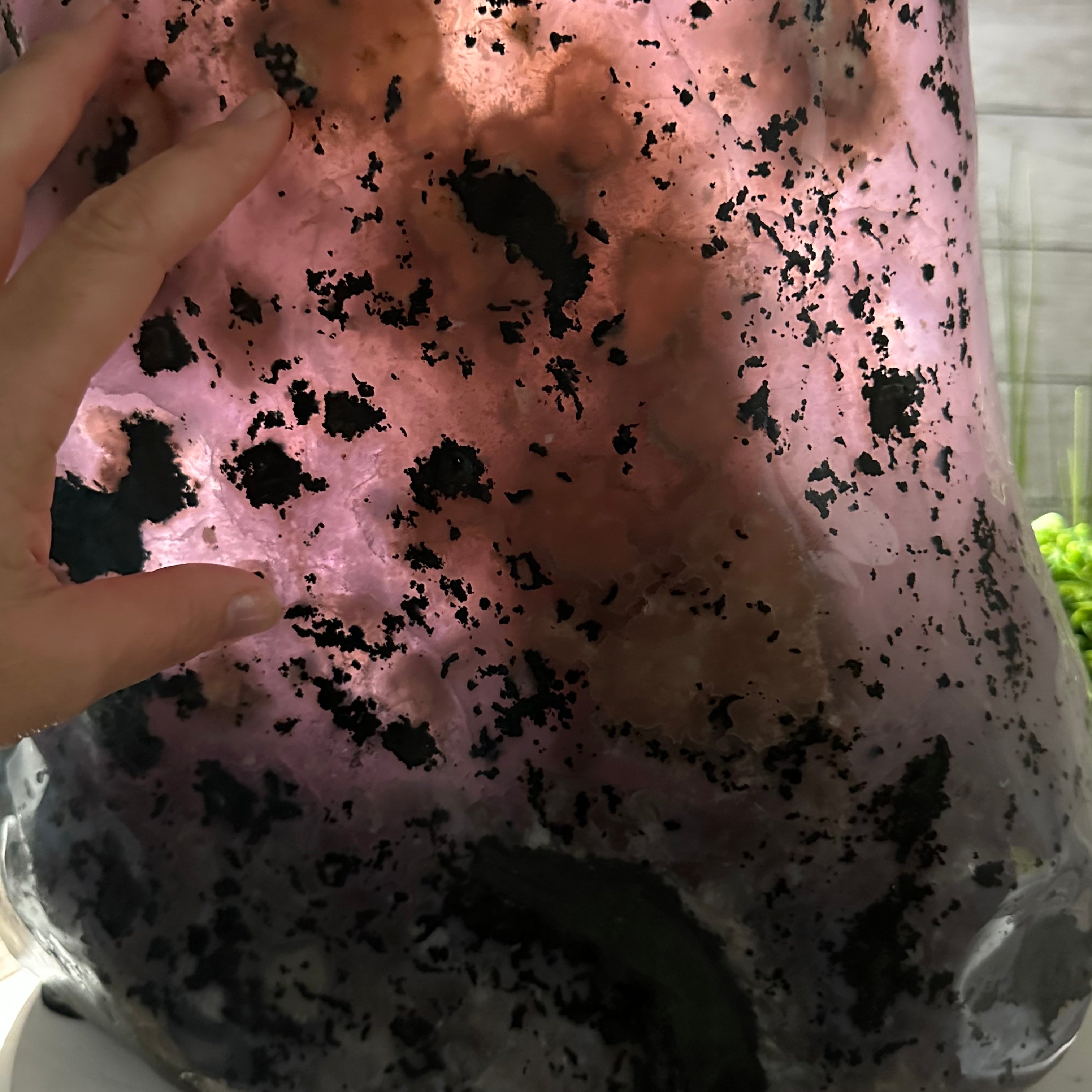 Extra Quality Polished Brazilian Amethyst Cathedral, 104.8 lbs & 24.5" tall Model #5602-0165 by Brazil Gems - Brazil GemsBrazil GemsExtra Quality Polished Brazilian Amethyst Cathedral, 104.8 lbs & 24.5" tall Model #5602-0165 by Brazil GemsPolished Cathedrals5602-0165