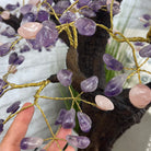43" Tall Special Amethyst & Rose Quartz Gemstone Tree w/ Amethyst base, 1140 Gems, Handmade Model #5440AMRQ-001 by Brazil Gems - Brazil GemsBrazil Gems43" Tall Special Amethyst & Rose Quartz Gemstone Tree w/ Amethyst base, 1140 Gems, Handmade Model #5440AMRQ-001 by Brazil GemsGemstone Trees5440AMRQ-001