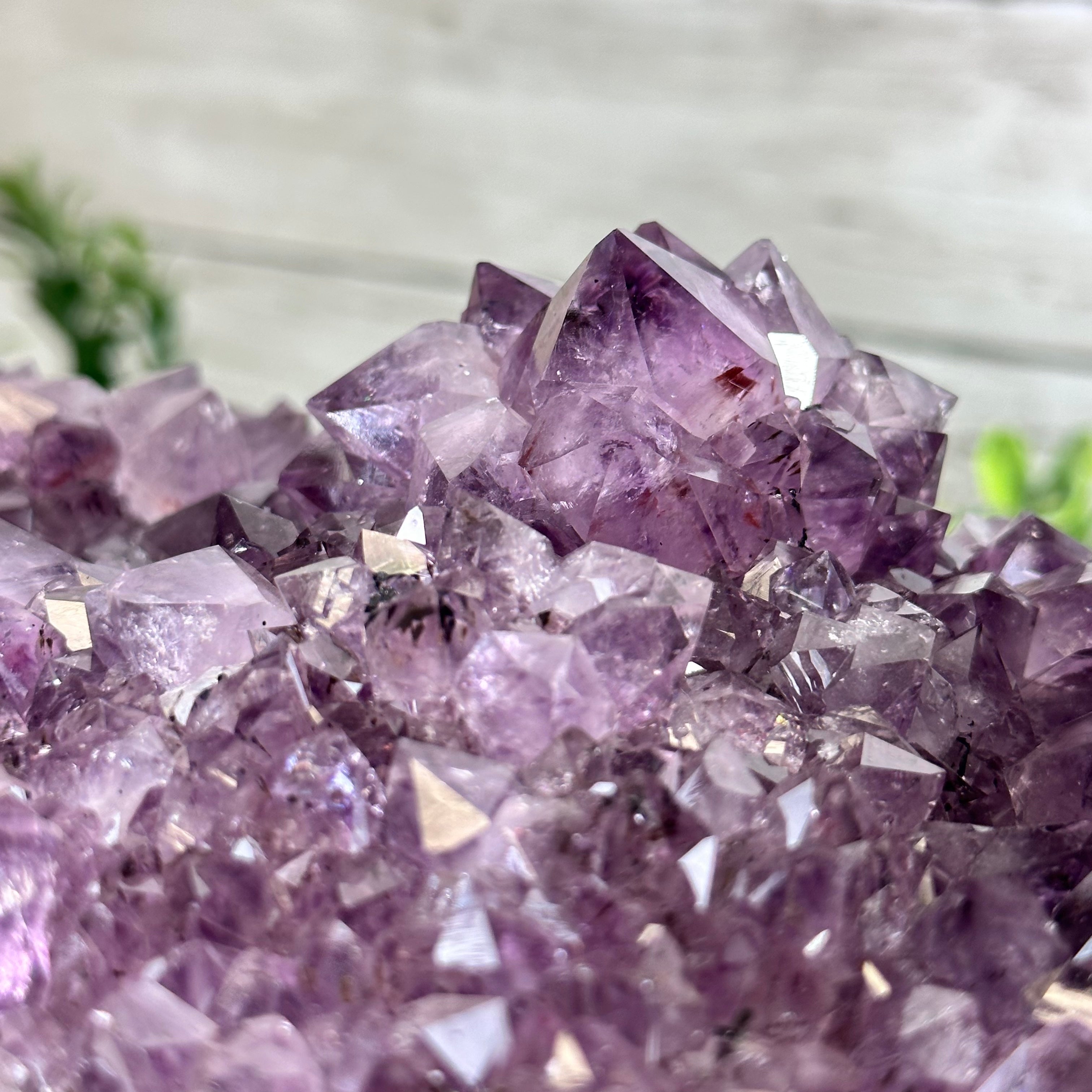 Extra Quality Open 2-Sided Brazilian Amethyst Cathedral, 43.1 lbs, 23.6" tall, Model #5605-0108 by Brazil Gems - Brazil GemsBrazil GemsExtra Quality Open 2-Sided Brazilian Amethyst Cathedral, 43.1 lbs, 23.6" tall, Model #5605-0108 by Brazil GemsOpen 2-Sided Cathedrals5605-0108