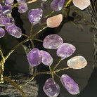 43" Tall Special Amethyst & Rose Quartz Gemstone Tree w/ Amethyst base, 1140 Gems, Handmade Model #5440AMRQ-001 by Brazil Gems - Brazil GemsBrazil Gems43" Tall Special Amethyst & Rose Quartz Gemstone Tree w/ Amethyst base, 1140 Gems, Handmade Model #5440AMRQ-001 by Brazil GemsGemstone Trees5440AMRQ-001