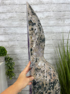 Large Extra Plus Quality Polished Brazilian Amethyst Cathedral, 157 lbs & 50.6” Tall Model #5602-0146 by Brazil Gems - Brazil GemsBrazil GemsLarge Extra Plus Quality Polished Brazilian Amethyst Cathedral, 157 lbs & 50.6” Tall Model #5602-0146 by Brazil GemsPolished Cathedrals5602-0146