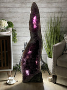 Large Extra Plus Quality Polished Brazilian Amethyst Cathedral, 157 lbs & 50.6” Tall Model #5602-0146 by Brazil Gems - Brazil GemsBrazil GemsLarge Extra Plus Quality Polished Brazilian Amethyst Cathedral, 157 lbs & 50.6” Tall Model #5602-0146 by Brazil GemsPolished Cathedrals5602-0146