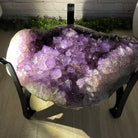 Extra Quality Brazilian Amethyst Coffee Table, 103.6 lbs & 16" tall #1385-0048 by Brazil Gems - Brazil GemsBrazil GemsExtra Quality Brazilian Amethyst Coffee Table, 103.6 lbs & 16" tall #1385-0048 by Brazil GemsTables: Coffee1385-0048